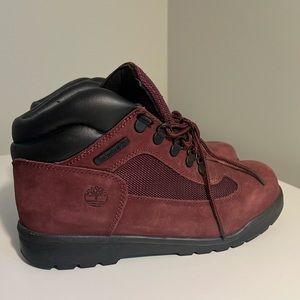 Timberland Waterproof Field Boot burgundy